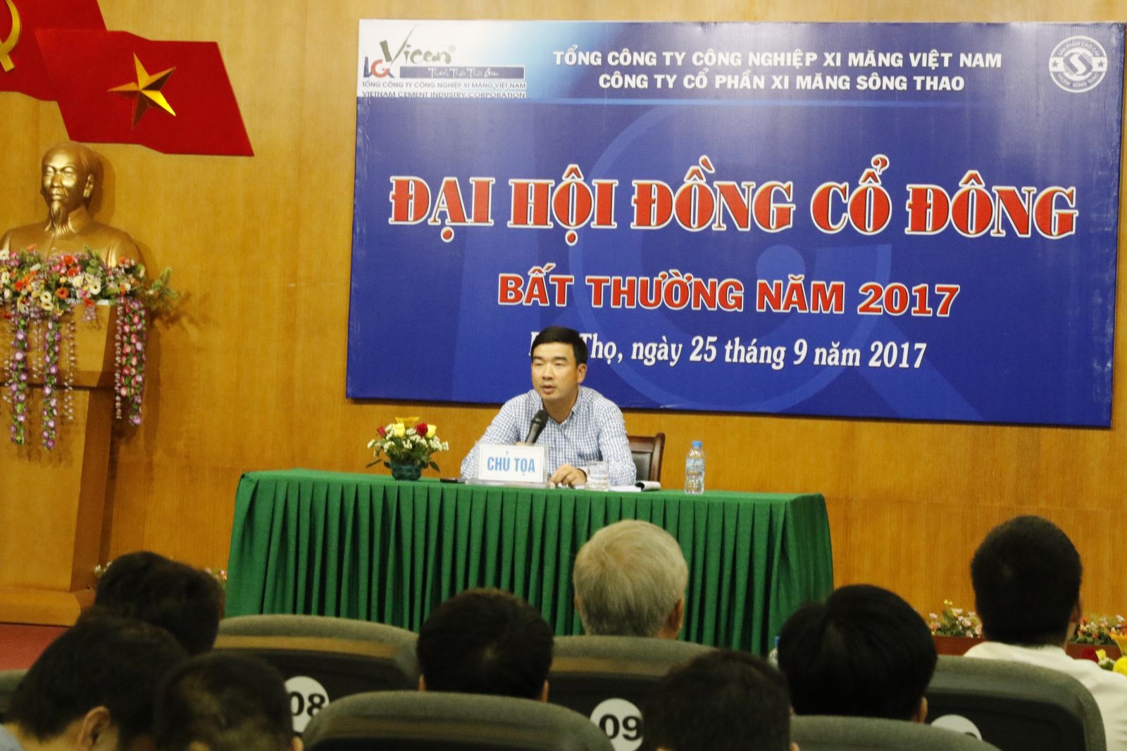Công ty cổ phần xi măng Sông Thao tổ chức thành công Đại hội đồng cổ đông bất thường năm 2017