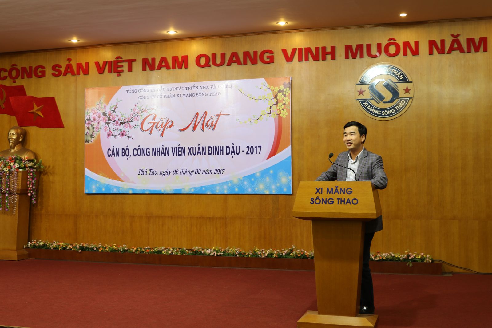 Gặp mặt CBCNV Công ty Đầu Xuân Đinh Dậu 2017